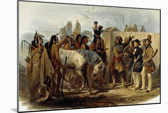 Prince Max Von Wied-Neuwied-Karl Bodmer-Mounted Giclee Print