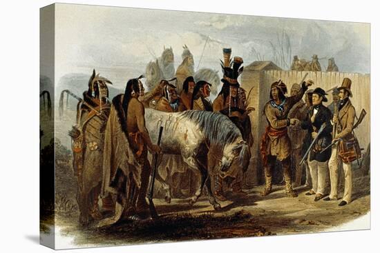 Prince Max Von Wied-Neuwied-Karl Bodmer-Stretched Canvas