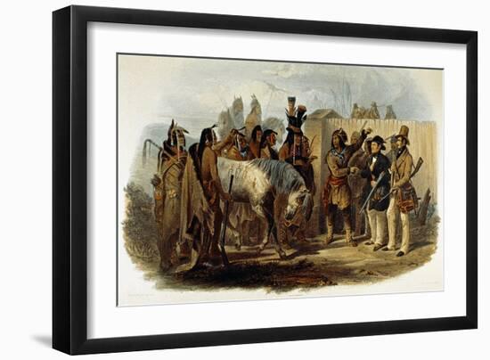 Prince Max Von Wied-Neuwied-Karl Bodmer-Framed Giclee Print