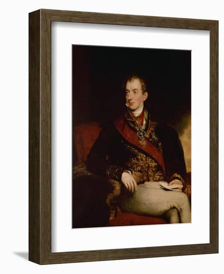 Prince Metternich, Austrian Statesman , 1815-Thomas Lawrence-Framed Giclee Print