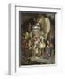 Prince Michael of Chernigov at the Camp of Batu Khan, 1246-Vasily Smirnov-Framed Premium Giclee Print