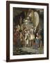 Prince Michael of Chernigov at the Camp of Batu Khan, 1246-Vasily Smirnov-Framed Giclee Print