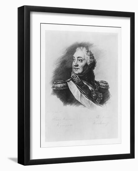 Prince Mikhail Illarionovich Golenischev-Kutuzov-null-Framed Giclee Print