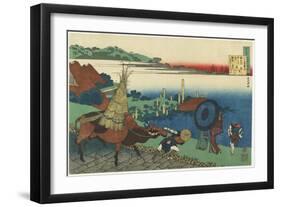 Prince Motoyoshi, C. 1839-Katsushika Hokusai-Framed Giclee Print