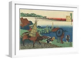 Prince Motoyoshi, C. 1839-Katsushika Hokusai-Framed Giclee Print