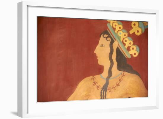 Prince of Lilies Fresco-Bruno Morandi-Framed Photographic Print