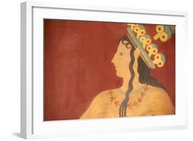 Prince of Lilies Fresco-Bruno Morandi-Framed Photographic Print