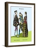 Prince of Romania and Beatrice of Steife-Richard Brown-Framed Art Print