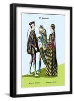 Prince of Romania and Beatrice of Steife-Richard Brown-Framed Art Print