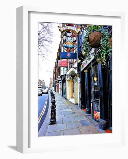 Prince of Wales Bar, Knightsbridge, London-Anna Siena-Framed Photographic Print