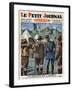 Prince of Wales Edward VIII and Marshal Hubert Lyautey Congratulating French Boy-Scouts-null-Framed Giclee Print