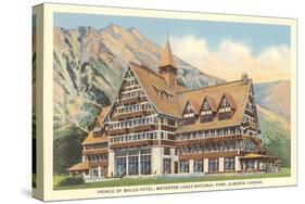 Prince of Wales Hotel, Waterton Lakes, Alberta-null-Stretched Canvas