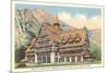 Prince of Wales Hotel, Waterton Lakes, Alberta-null-Mounted Art Print