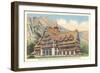 Prince of Wales Hotel, Waterton Lakes, Alberta-null-Framed Art Print