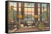 Prince of Wales Hotel, Waterton Lakes, Alberta-null-Framed Stretched Canvas