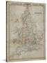 Prince of Wales' Maps: England, 1854-George Frederick Cruchley-Stretched Canvas