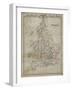 Prince of Wales' Maps: England, 1854-George Frederick Cruchley-Framed Giclee Print