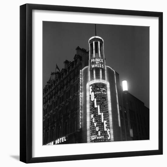 Prince of Wales Theatre 1958-Staff-Framed Photographic Print