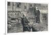 Prince of Wales Visiting Lord Beaconsfield at Hughenden Manor, 1896-null-Framed Giclee Print