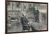 Prince of Wales Visiting Lord Beaconsfield at Hughenden Manor, 1896-null-Framed Giclee Print