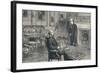 Prince of Wales Visiting Lord Beaconsfield at Hughenden Manor, 1896-null-Framed Giclee Print