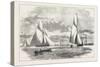 Prince of Wales Yacht Club Regatta: the Finish at Erith, 1876, Uk-null-Stretched Canvas