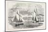 Prince of Wales Yacht Club Regatta: the Finish at Erith, 1876, Uk-null-Mounted Giclee Print