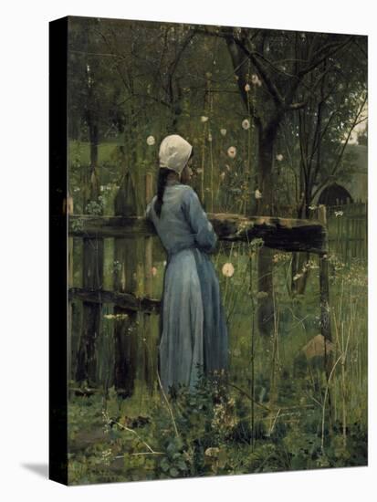 Prince or Shepherd (Prince ou Berger)-William Stott of Oldham-Stretched Canvas