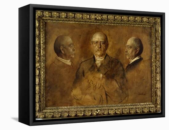 Prince Otto Von Bismarck, 1884-Franz Seraph von Lenbach-Framed Stretched Canvas