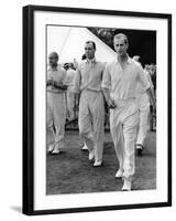 Prince Philip at a cricket match-Associated Newspapers-Framed Photo