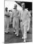 Prince Philip at a cricket match-Associated Newspapers-Mounted Photo