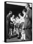 Prince Philip Meets the Bolton Players at the FA Cup Final Against Manchester United-null-Framed Stretched Canvas