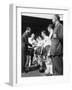 Prince Philip Meets the Bolton Players at the FA Cup Final Against Manchester United-null-Framed Photographic Print