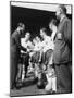 Prince Philip Meets the Bolton Players at the FA Cup Final Against Manchester United-null-Mounted Photographic Print