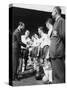 Prince Philip Meets the Bolton Players at the FA Cup Final Against Manchester United-null-Stretched Canvas