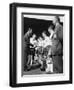 Prince Philip Meets the Bolton Players at the FA Cup Final Against Manchester United-null-Framed Photographic Print