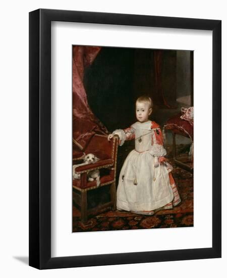 Prince Philip Prosper (1657-61), 1659-Diego Velazquez-Framed Giclee Print