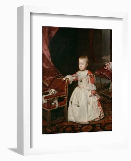 Prince Philip Prosper (1657-61), 1659-Diego Velazquez-Framed Giclee Print