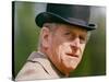 Prince Philip wearing a bowler hat-Associated Newspapers-Stretched Canvas