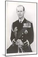 Prince Philip-null-Mounted Art Print