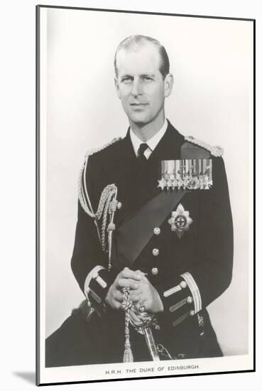 Prince Philip-null-Mounted Art Print