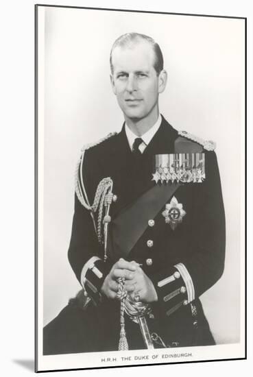 Prince Philip-null-Mounted Art Print