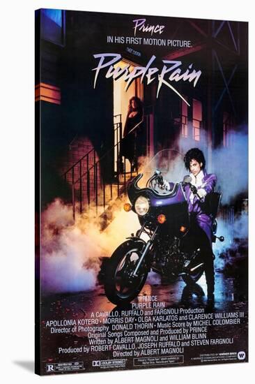 PRINCE. "PURPLE RAIN" [1984], directed by ALBERT MAGNOLI.-null-Stretched Canvas