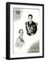 Prince Rainier III of Monaco and Grace Kelley Wedding Commemorative-null-Framed Art Print