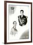 Prince Rainier III of Monaco and Grace Kelley Wedding Commemorative-null-Framed Art Print
