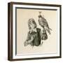 Prince Richard, the Future Richard the Lionheart, with a Hawk-Peter Jackson-Framed Giclee Print