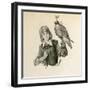 Prince Richard, the Future Richard the Lionheart, with a Hawk-Peter Jackson-Framed Giclee Print