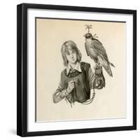 Prince Richard, the Future Richard the Lionheart, with a Hawk-Peter Jackson-Framed Premium Giclee Print