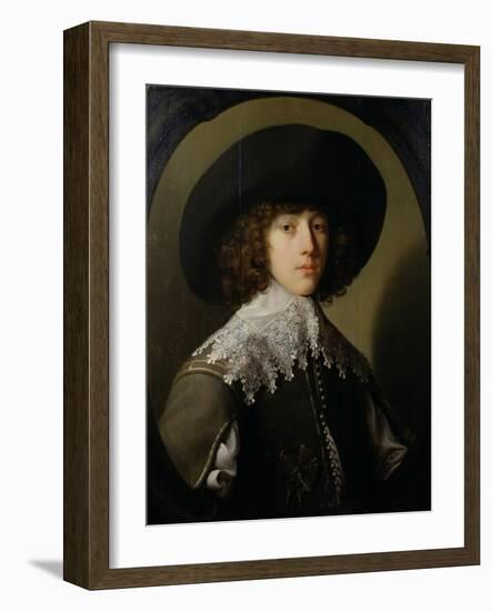 Prince Rupert (1619-82) Nephew of King Charles I (1600-49)-Gerrit van Honthorst-Framed Giclee Print