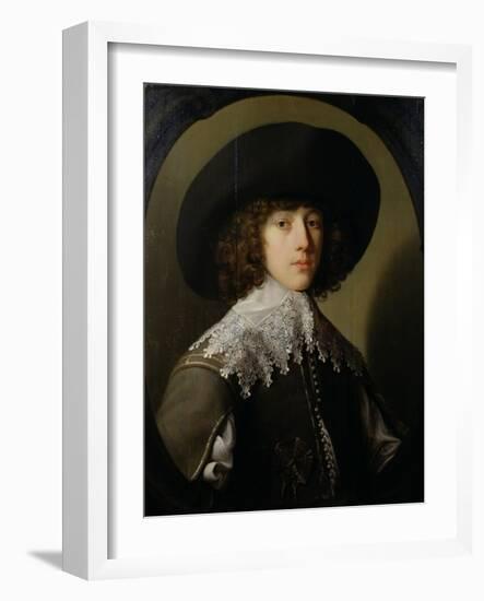 Prince Rupert (1619-82) Nephew of King Charles I (1600-49)-Gerrit van Honthorst-Framed Giclee Print